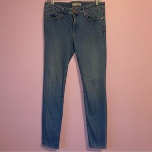 Joie Jeans Size 30 Mid-Rise Skinny in Aqueous Light Wash